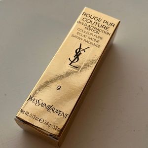 YSL Rouge Pur Couture 9 Rose Stiletto Gold Attraction Edition New in box